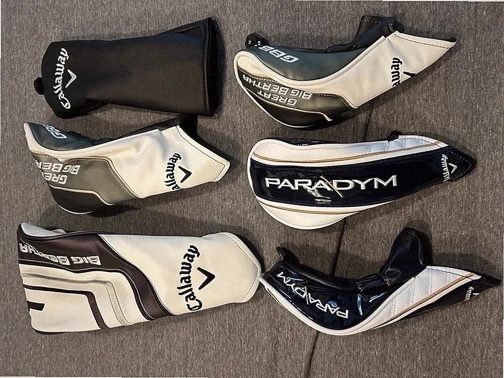 6 Callaway Golf Assorted Head Covers