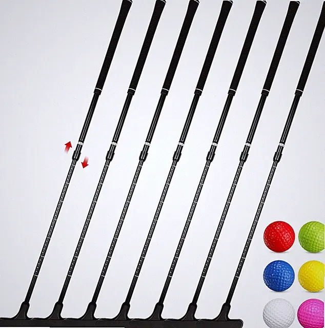 6 Set Golf Putters for Men and Women Two Way Mini Golf Putter with 6 Balls for R