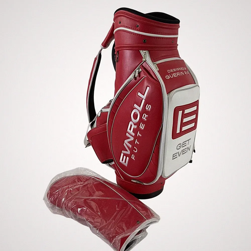 $650 Evnroll Putters PU Leather Professional PGA Tour USA Staff Caddie Golf Bag