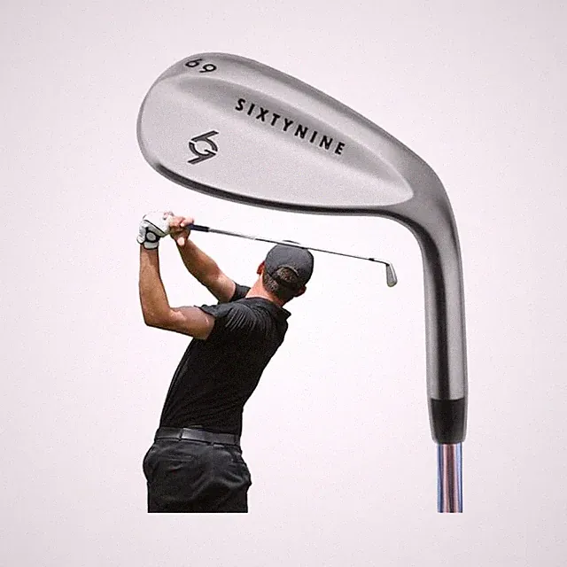 69 Degree Wedge with Precision Grooves for Maximum Spin on Short Shots