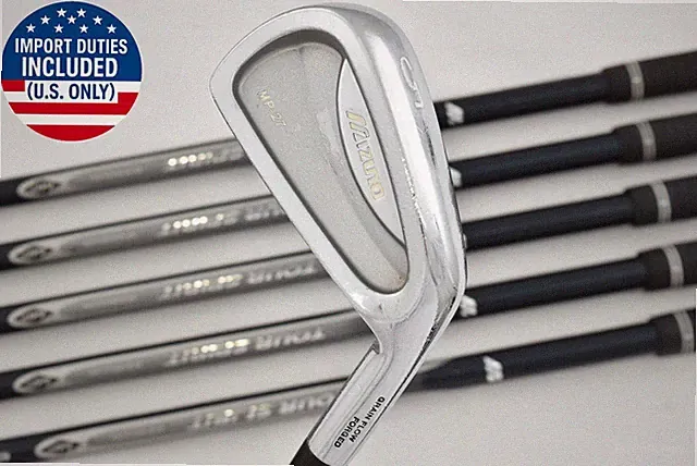 6pcs MIZUNO MP-27 Forged 5-6-7-8-9-P Pw RH Iron Set Tour Spirit Wegun MP SR Flex