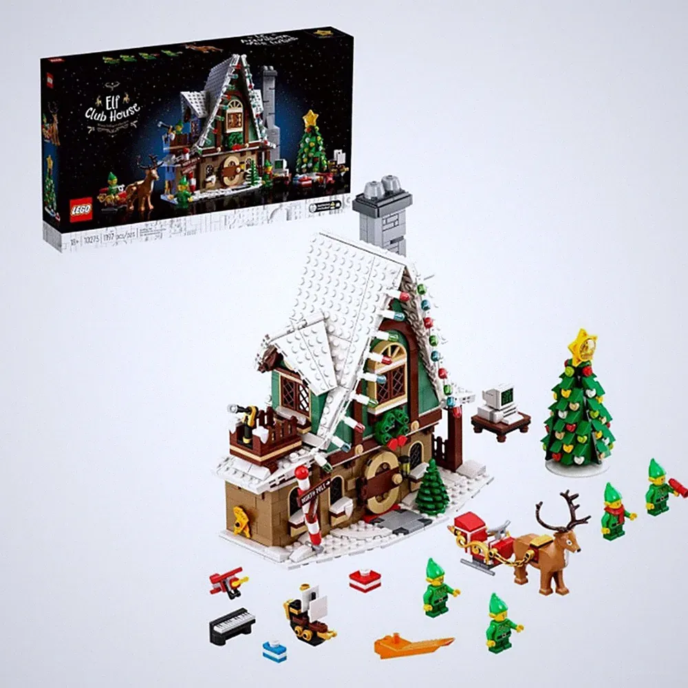 7-10 Day Ship, LEGO 10275 Elf Club House Holiday Christmas Set New, 18+