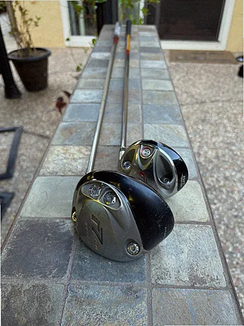 $700 TaylorMade r7 QUAD 9.5° Driver #3 15° ST Tour Fairway Wood mini Golf Set