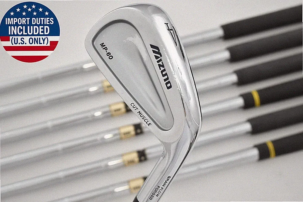 7pcs MIZUNO MP-60 Forged 4-5-6-7-8-9-P Pw RH Iron Set DG S300 Golf Clubs Irons