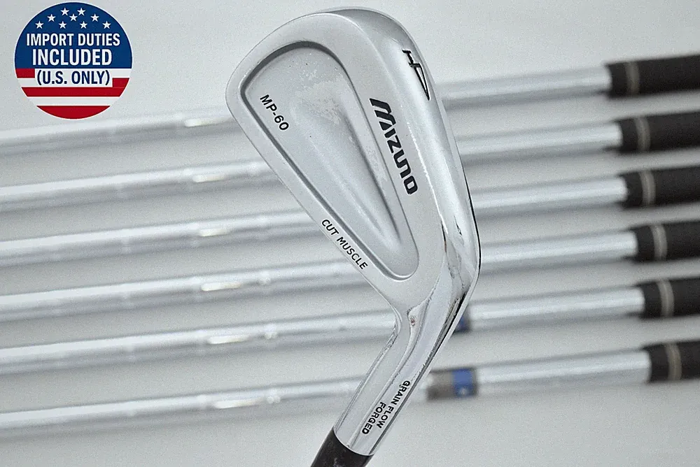 7pcs MIZUNO MP-60 FORGED Iron Set 4-5-6-7-8-9-P PW NS PRO 950GH Stiff RH JDM