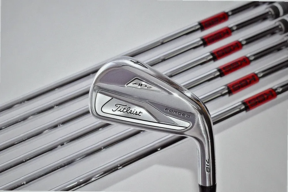 7pcs Titleist AP2 718 Forged 4-5-6-7-8-9-PW Iron set Flex S Stiff KBS TOUR RH