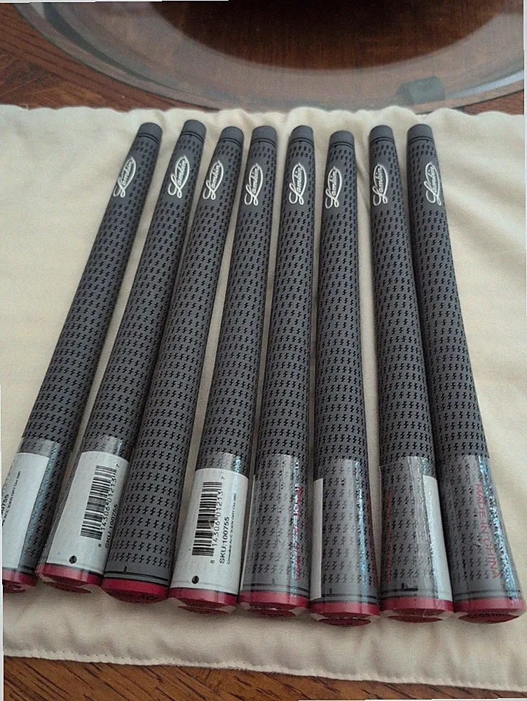 8 NEW Lamkin CROSSLINE ACE 3GEN golf grip - GRAY - Oversize 58R