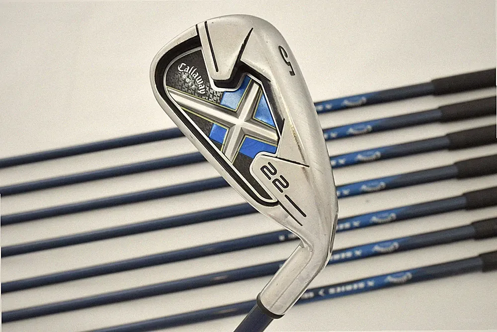 8pcs Callaway X22 Iron Set 5-6-7-8-9-Pw-Aw-Sw X SERIES 60i Regular RH JDM Irons