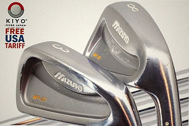 8Pcs MIZUNO Iron set COMBO MP-27 3-7 / MP-30 8-PW Stiff Flex NS PRO 950GH RH