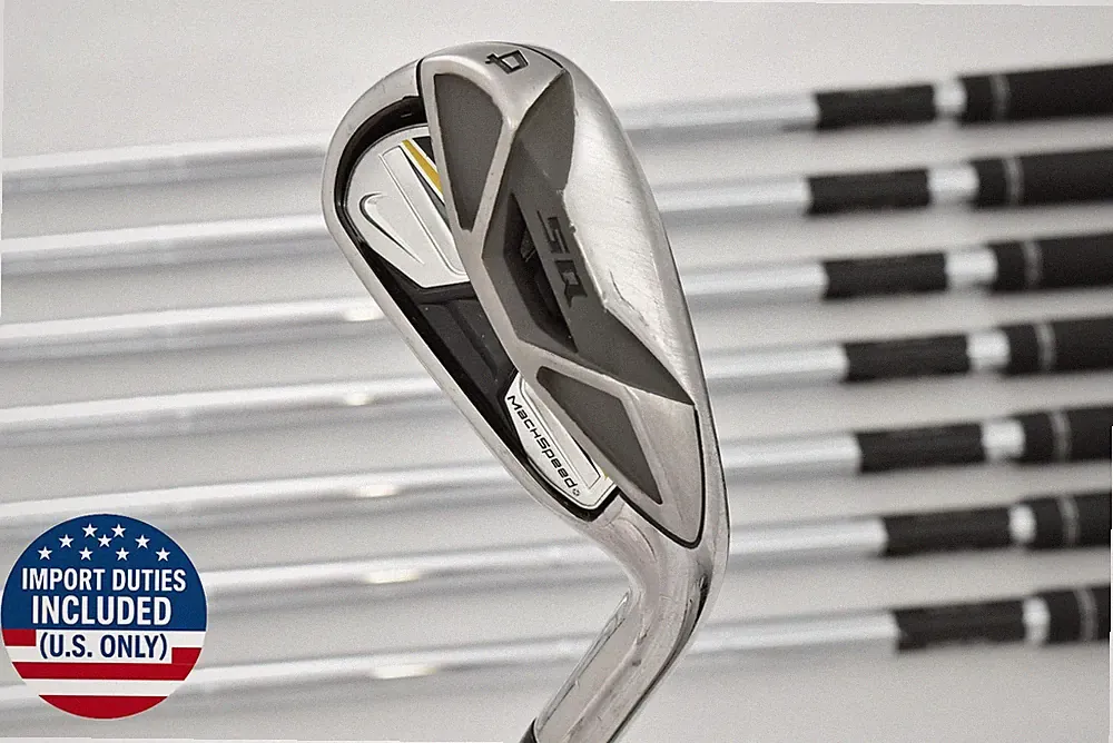 8pcs NIKE SQ MachSpeed 4-5-6-7-8-9-P-A Pw AW Iron Set True Temper UNIFLEX RH JDM