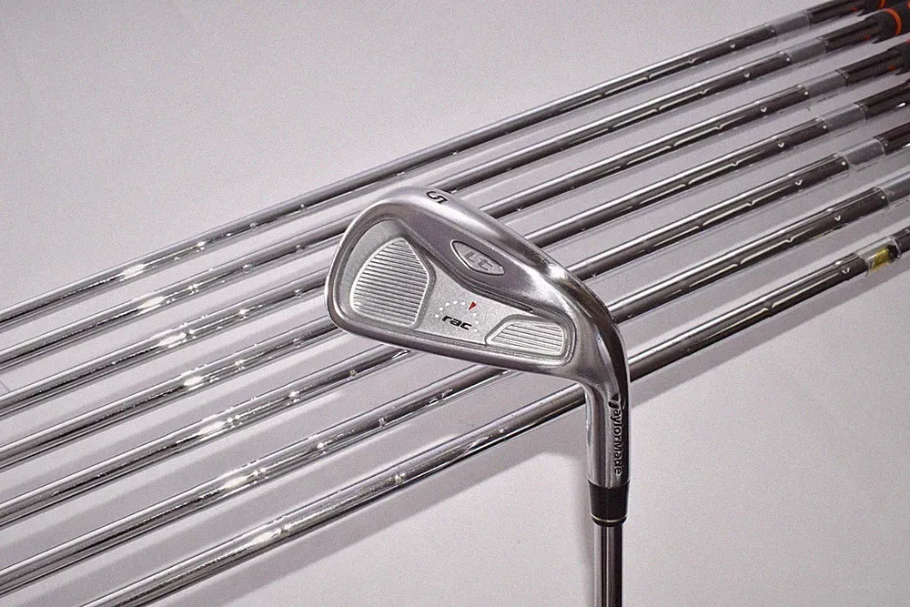 8pcs Taylormade RAC LT Iron Set 5-6-7-8-9-PW-AW +58° Steel Flex S Stiff RH Golf