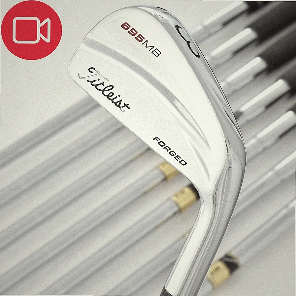 8pcs Titleist 695 MB Forged Irons Set 3-4-5-6-7-8-9-P PW DG X100 S RH Golf Clubs