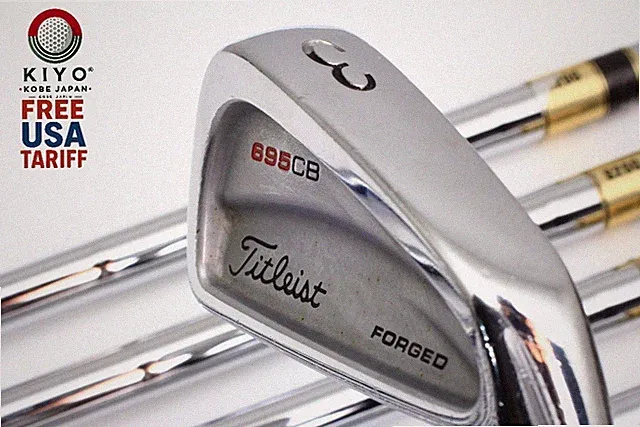 8Pcs Titleist FORGED 695CB Iron set 3-4-5-6-7-8-9-PW Stiff Flex DG S200 RH Irons