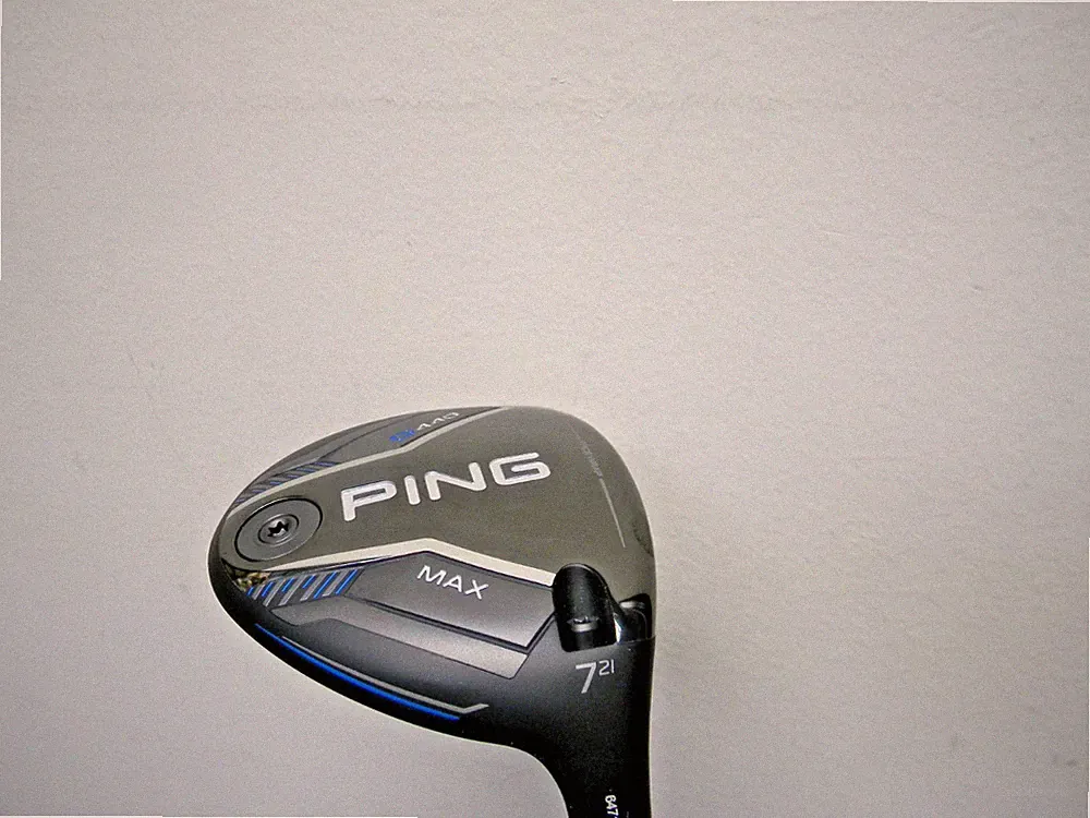 9.9 MINT FLAWLESS PING G440 MAX FAIRWAY WOOD # 7 21* ALTA CB 65g REGULAR W HC