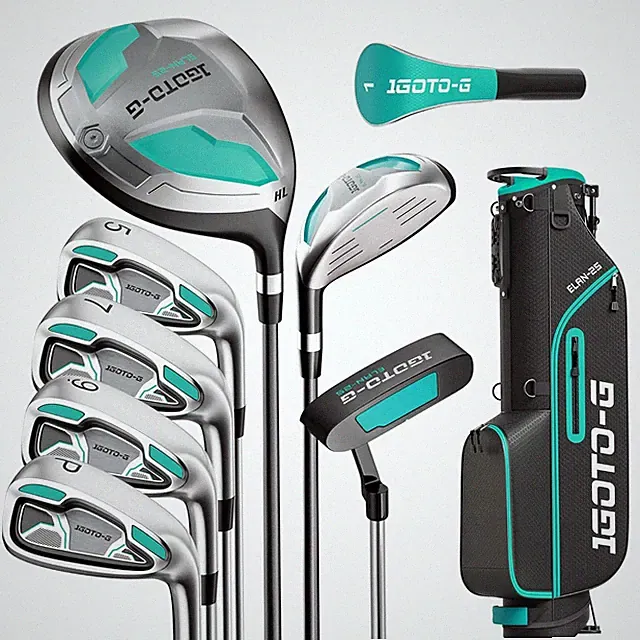 9 Pieces Golf Clubs Set for Men & Women - Complete Mens Golf Clubs Full Set Righ