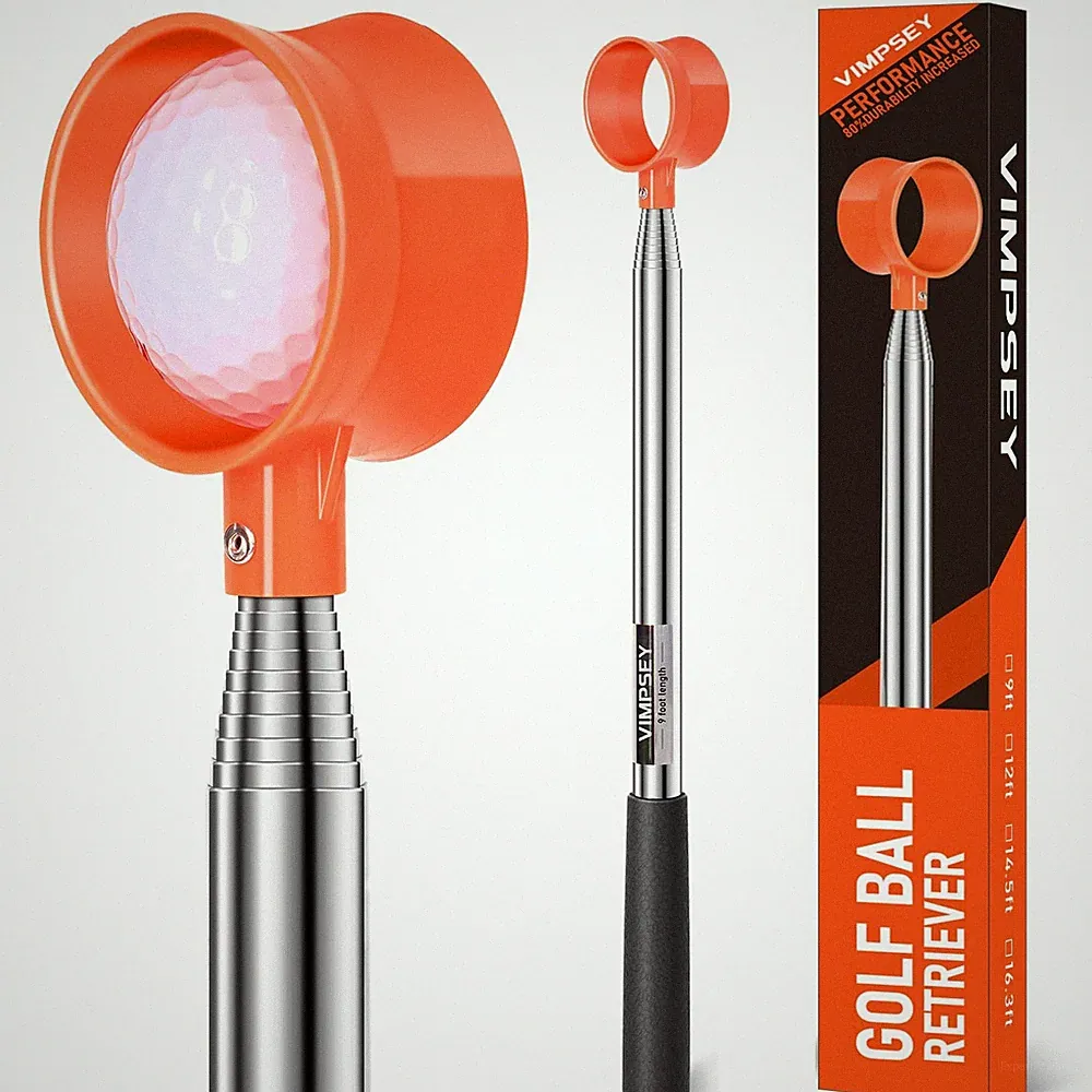 9Ft/12Ft/17Ft/20Ft Golf Ball Retriever for Water Telescopic, High Durability