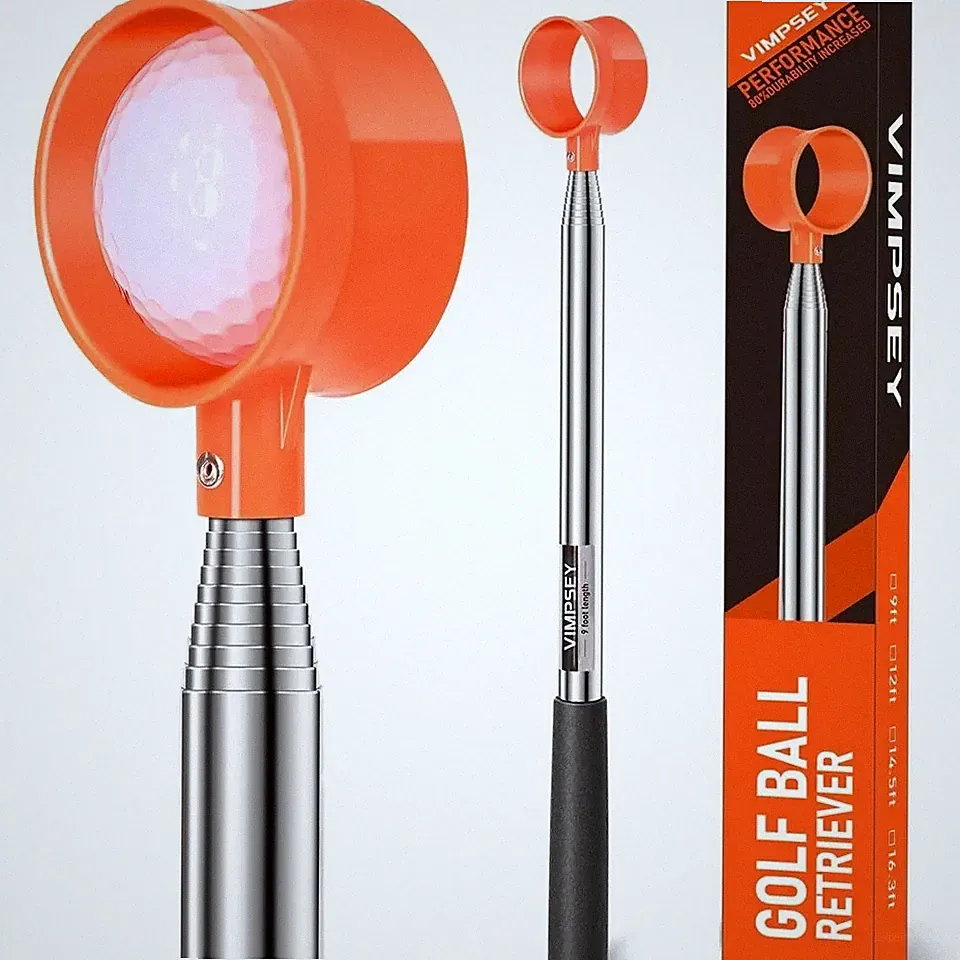 9Ft/12Ft/17Ft/20Ft Golf Ball Retriever for Water Telescopic, Light Weight Double