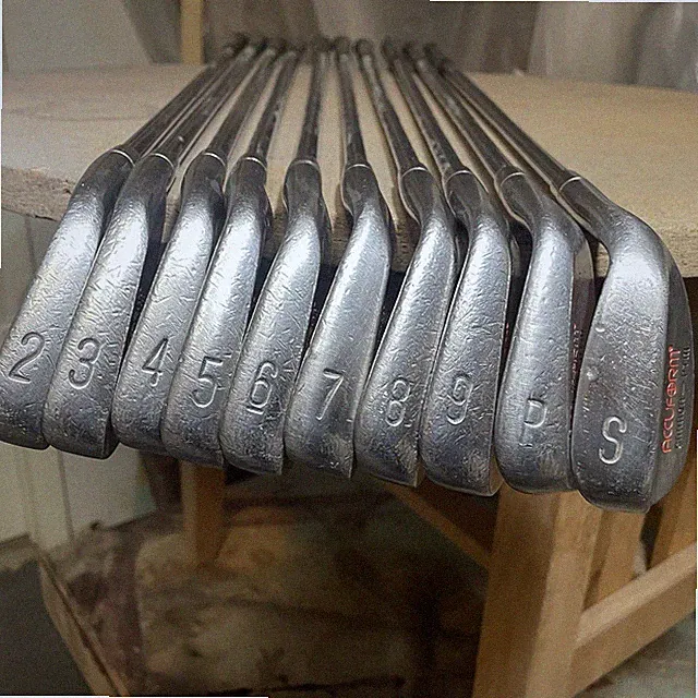 Accuform Canada Iron Set COMPLETE Golf Clubs “Player Tour Model” Stiff Flex 2-SW