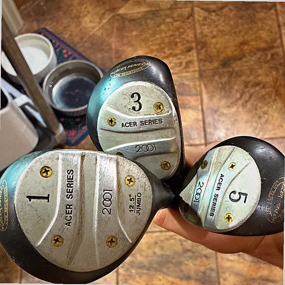 Acer Series 2001 1/3/5 Wood Set Right-Handed Stiff Graphite 12.5° 3