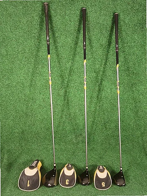 Acuity Voltage Driver & Fairway Woods Set (1 Driver, 3 Wood, 5 Wood, Headcovers)