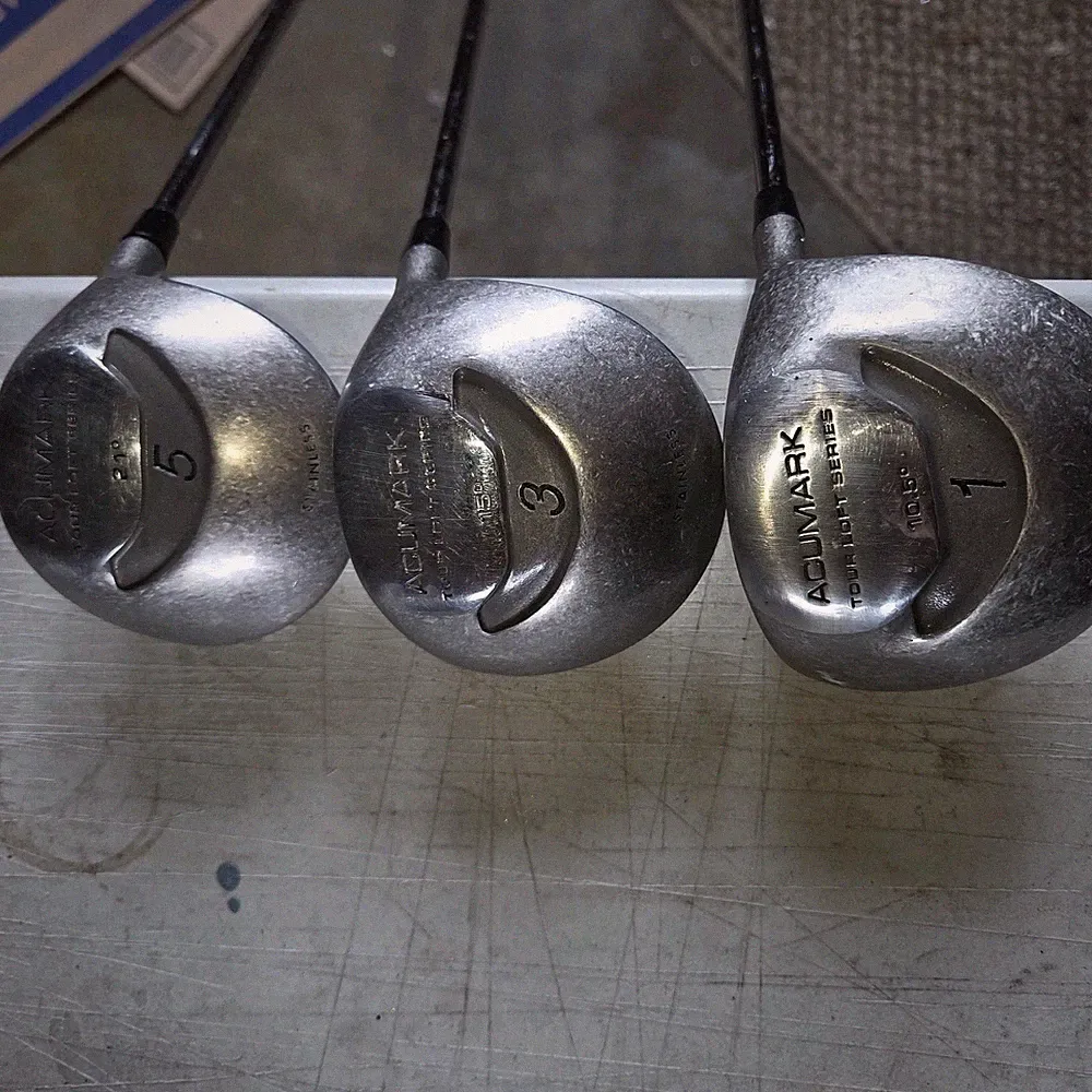 Acumark Tour Loft Series Driver And Fairway Woods Set, 10.5-15-21, Regular