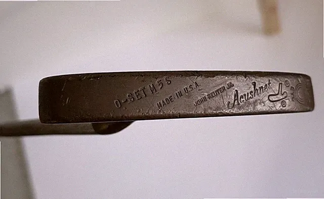 Acushnet Bulls Eye O-SET M5S John Reuter Jr. Made In USA Putter 35 1/2”