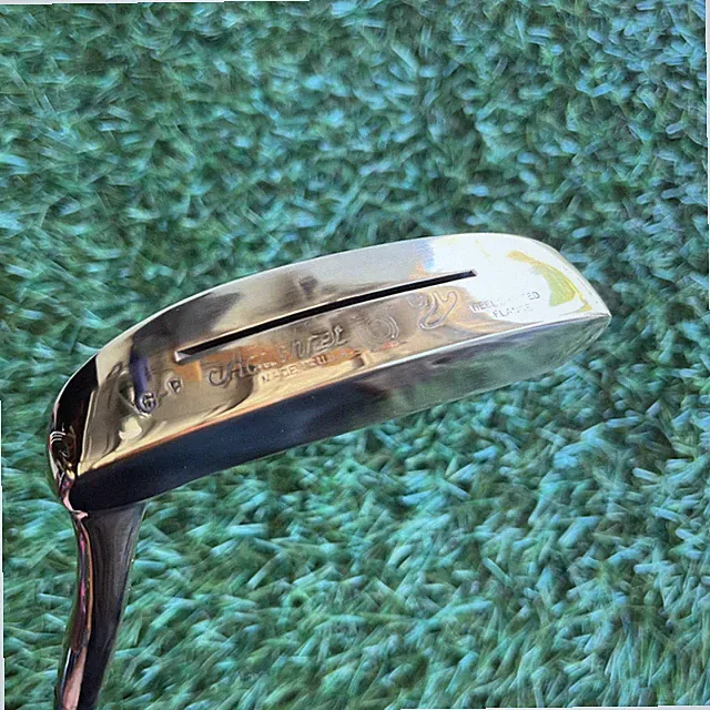 Acushnet Heel Shafted Bullseye Blade Putter Refinished Polished Vintage 35.5"