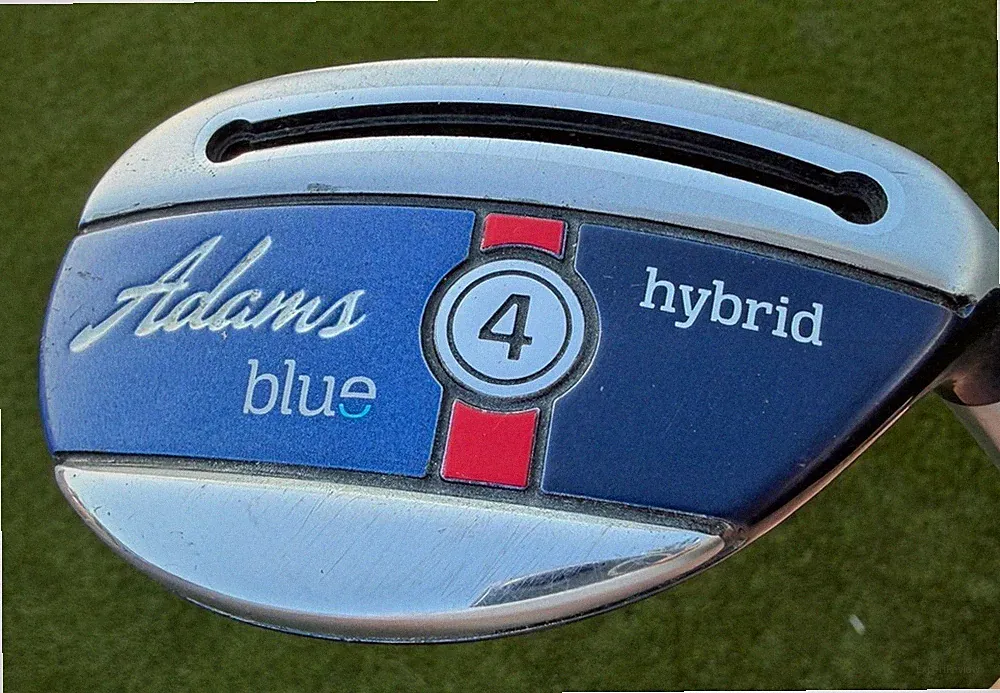 Adams Blue 22° 4H Hybrid Regular Flex Adams Aldila 55 Graphite RH W/ HC