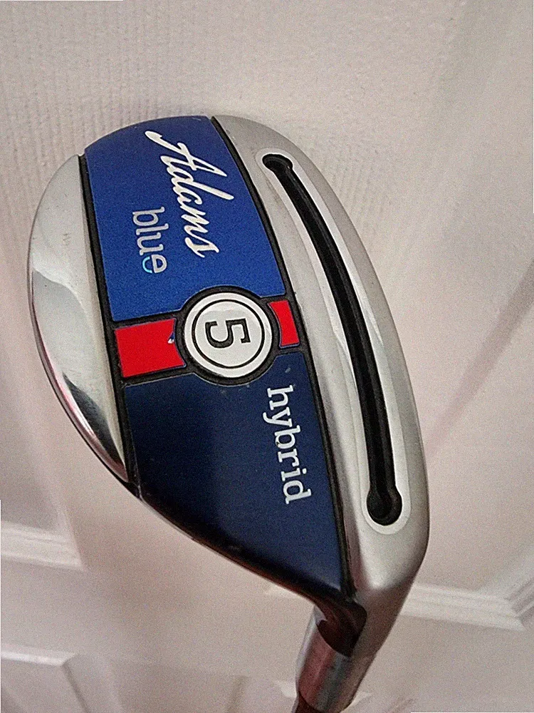 Adams Blue #5 Hybrid 25° Aldila SlimTech 55g Stiff Graphite RH Golf Pride Align