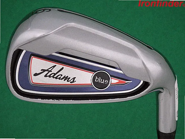 Adams blue Single 6 Iron Steel Shaft Stiff Flex Mens Right Hand Excellent Cond