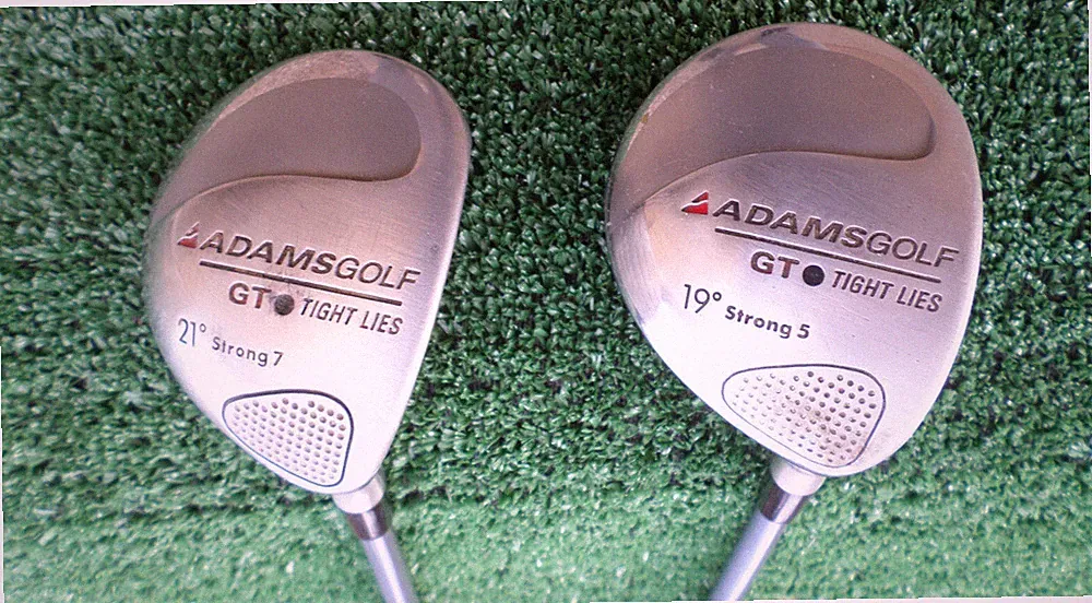 Adams Golf GT Tight Lies 5 and 7 Fairway Woods, Grafalloy Graphite Ultralite, RH