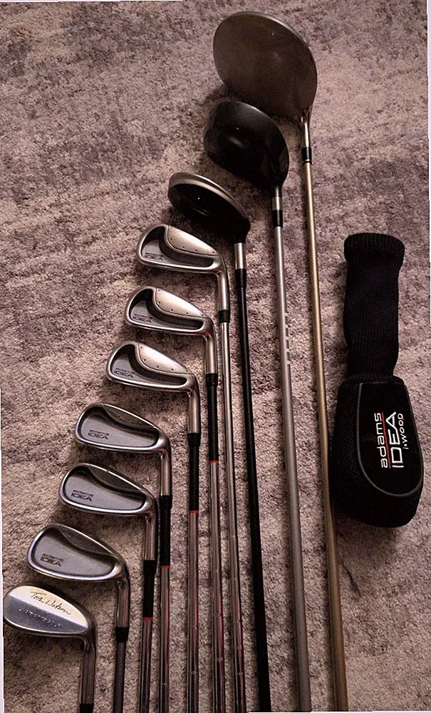 Adams Golf Idea 10 Club Set with Tom Watson Lob + 3i - See Description