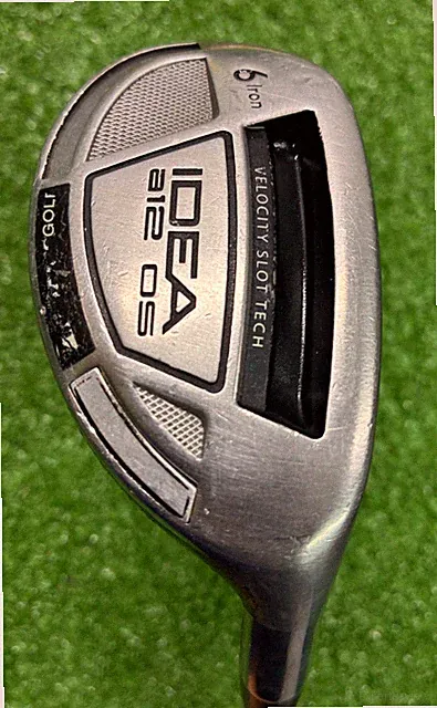 Adams Golf Idea A12OS 6 Iron-Hybrid /RH/ Regular Graphite ~38"/Good Grip/ dj3821