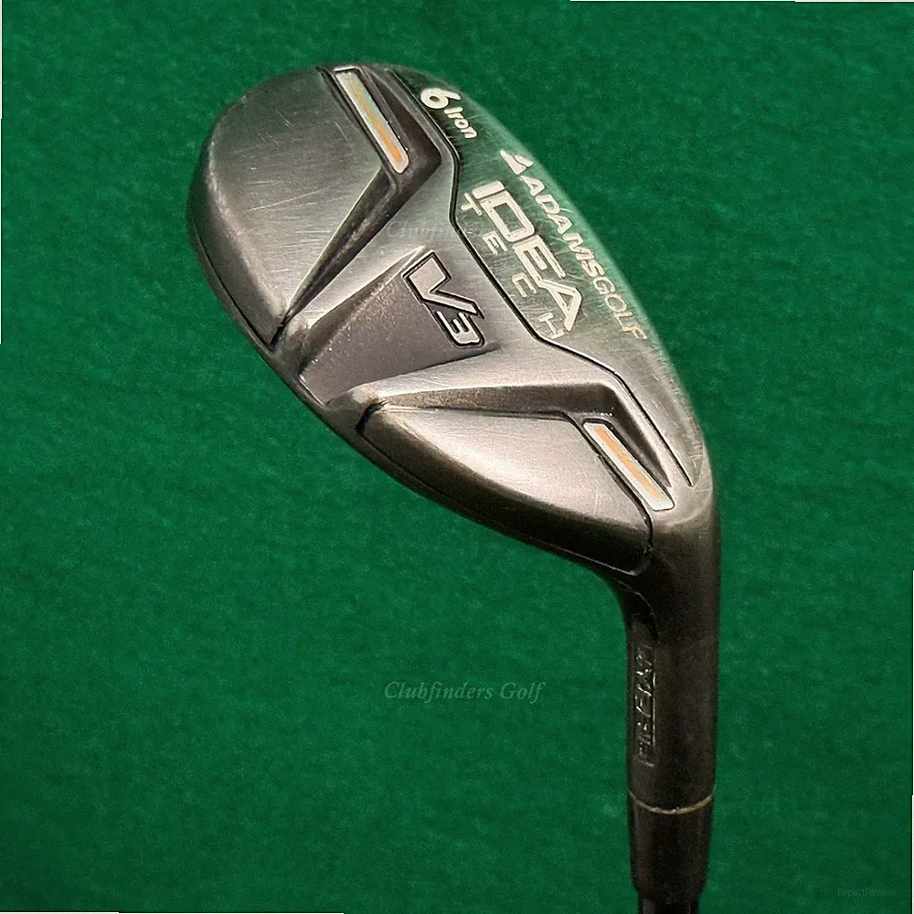 Adams Golf Idea Tech V3 6 Hybrid Fujikura E Fit-On 380i HB Graphite Stiff