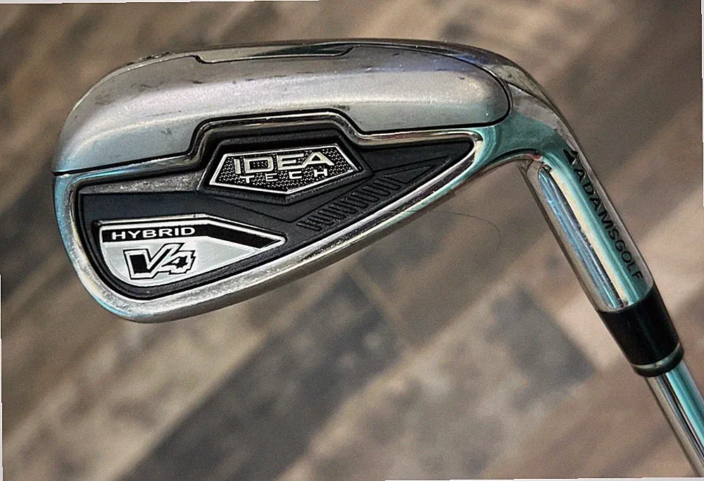 Adams Golf IDEA TECH V4 Single Hybrid 8 Iron Regular Flex Steel Shaft RH