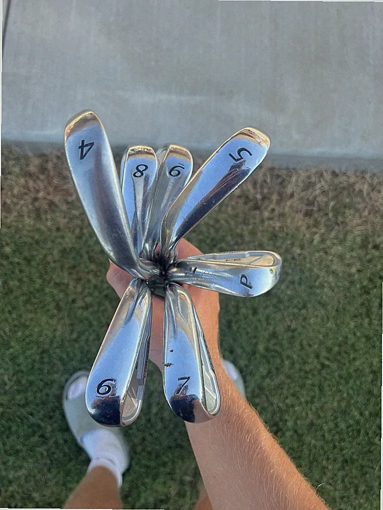 Adams Golf Irons Set 4-pw Regular Flex Steel with 3 and 4 Hybrid Right Handed