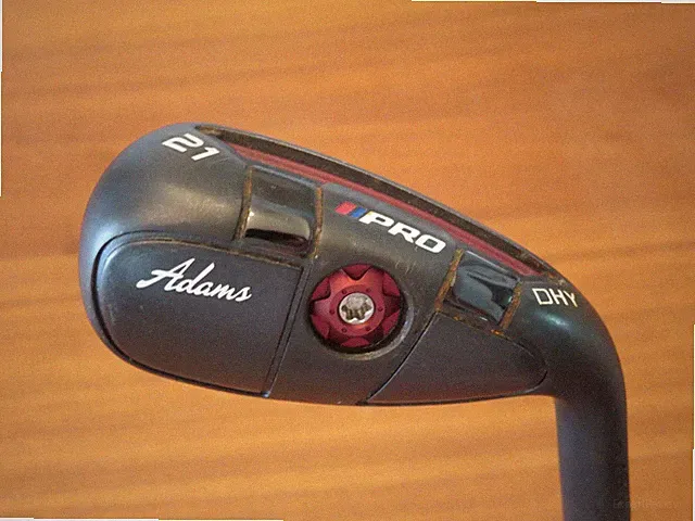 Adams Golf Pro DHY 21° Hybrid / Aldila RIP 65 / Stiff Flex
