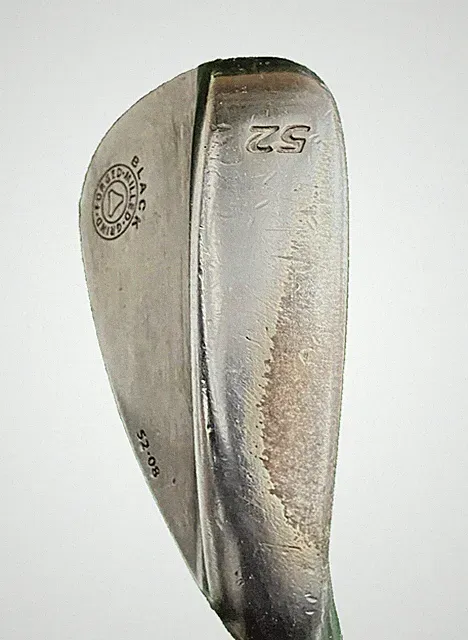 Adams Golf Puglielli Black Gap Wedge 52*08 Stiff Steel 35" RH New Midsize Grip