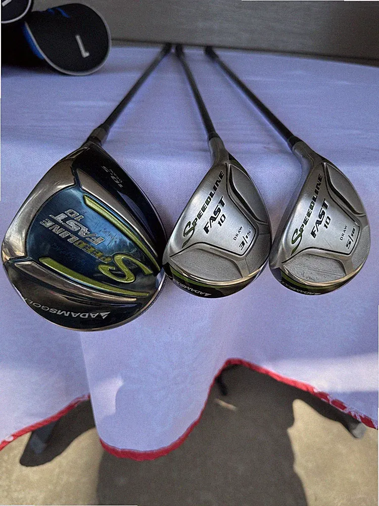 Adams Speedline Fast 10 Driver and 3&5 Woods