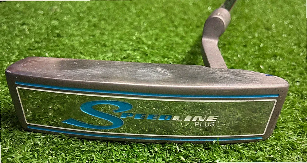 Adams Golf Speedline Plus Blade Putter / RH / Steel ~34"/ Good Grip / dj9994