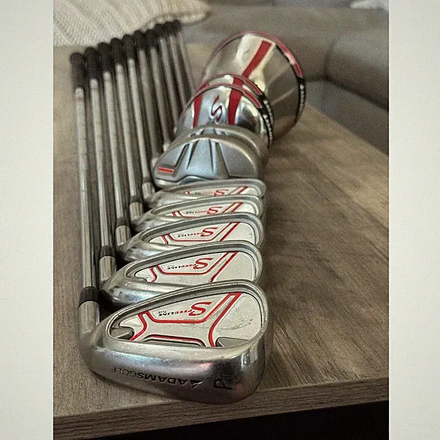 ADAMS Golf Speedline Plus FULL Golf Club Set w/ Regular Flex Shafts & Bag RH