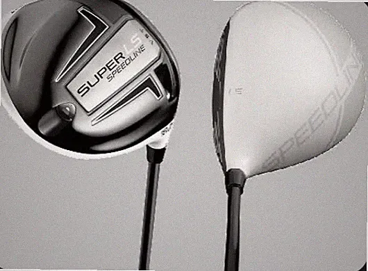 adams golf super Ls speedline 9.5 white driver Used