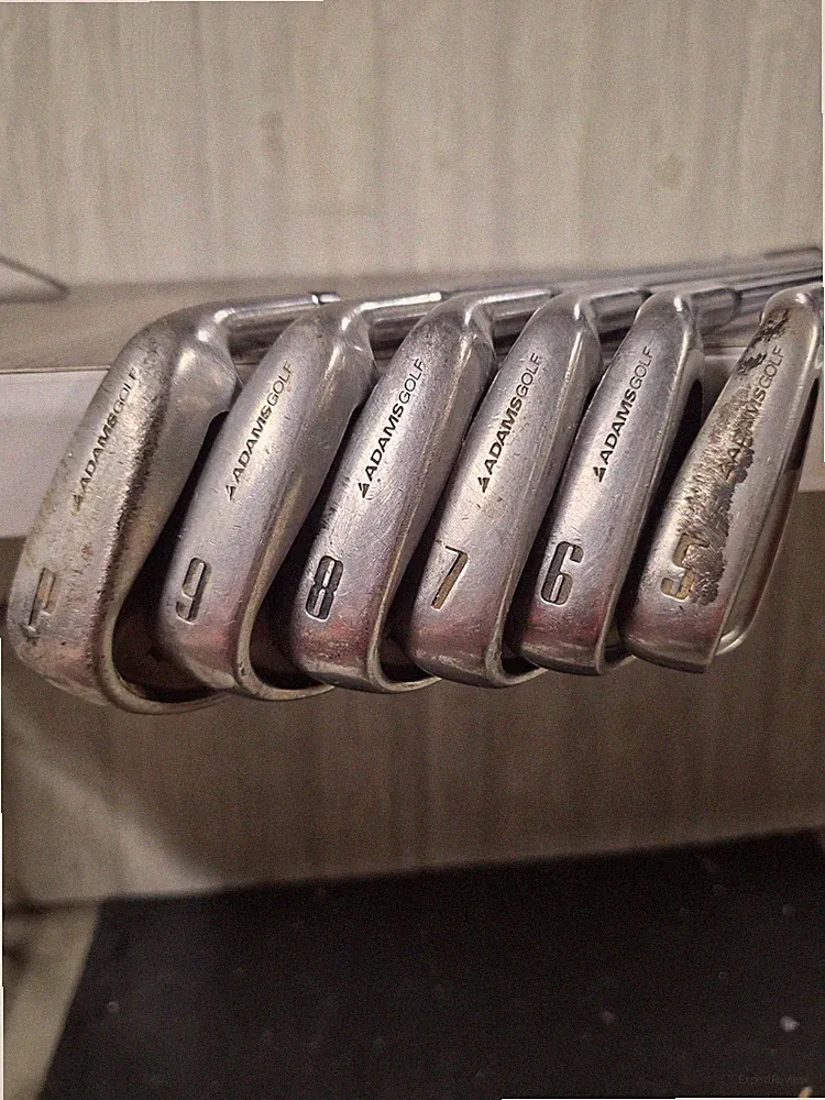 Adams Golf Tight Lies Iron Set 5-P 6 Clubs Right-Handed Steel Silver