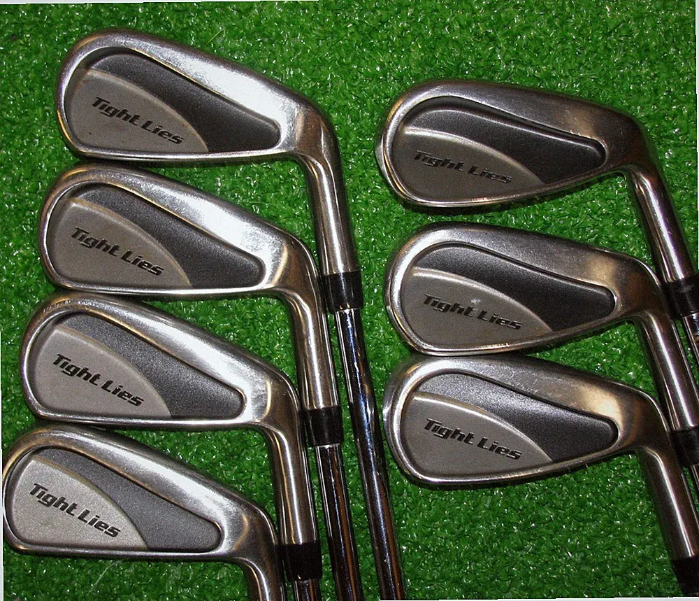 Adams Golf Tight Lies Iron Set 7 Clubs Steel Shaft R Regular 3, 4, 5, 6, 7, 8, 9