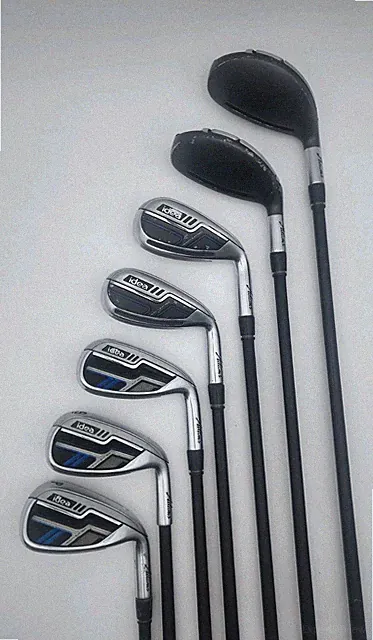 Adams Idea 2014 Hybrid Iron Combo Set 3, 5-PW Bassara Graphite 55 x5ct Lite RH