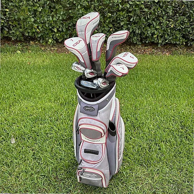 Adams Idea A12 OS (1w, 3w, 5w, 7w, 5h, 6h, 8-PW-SW, Putter Bag) Womens Golf Set
