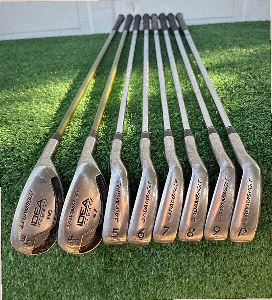 Adams Idea A2 Hybrid Iron Set 3H, 4H, 5 -PW Aldila 85 Shaft S Flex Right Hand