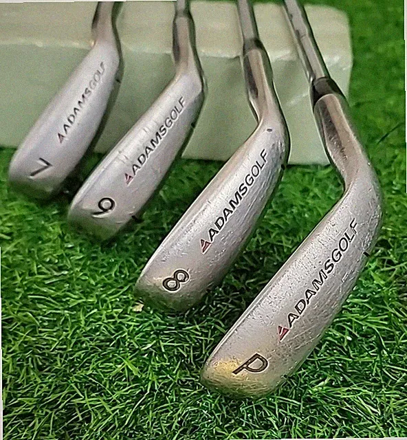 Adams Idea a2 OS Hybrid 7-PW Iron Set Step Steel Stiff Lamkins NICE