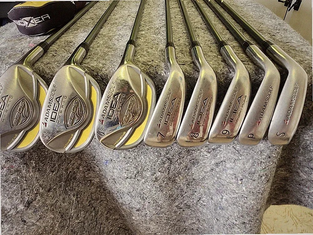 Adams IDEA a3OS Hybrid Set 4H, 5H, 6H, 7-PW, SW, Ladies, Right Handed