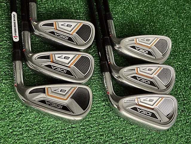 Adams IDEA a7 Iron Set 5-PW, Regular-Flex UST 85 Graphite, Men's Right Hand